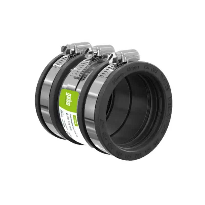 Geboflex - přechodový adaptér 2, (100-116mm) do 2,5 bar, EPDM / V2A Bezpečná Platba